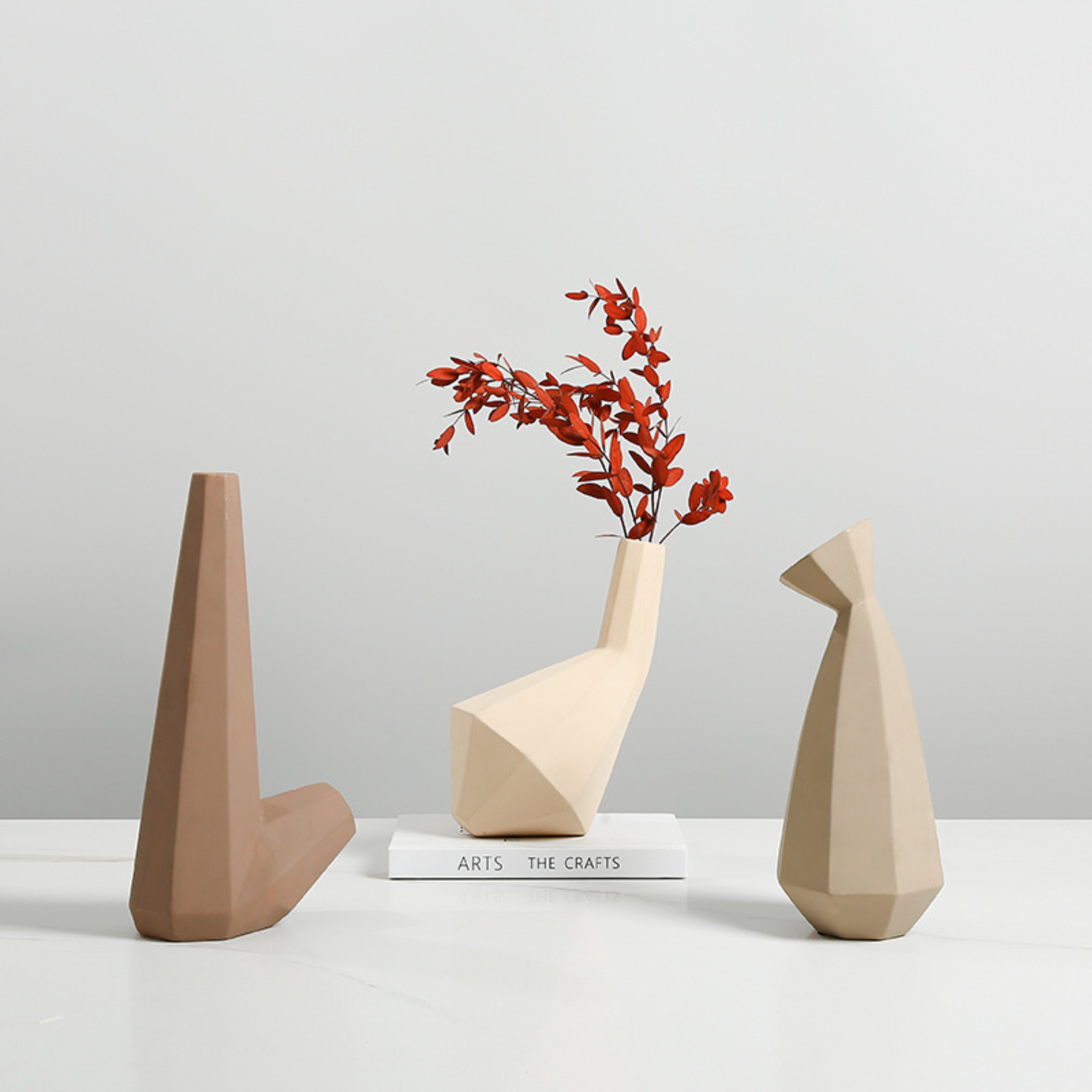 Oblique Prismatic Vase